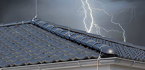 Äußerer Blitzschutz bei Elektro Götz in Weihenzell Ansbach